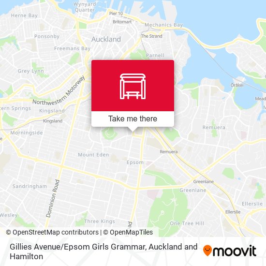 Gillies Avenue / Epsom Girls Grammar map