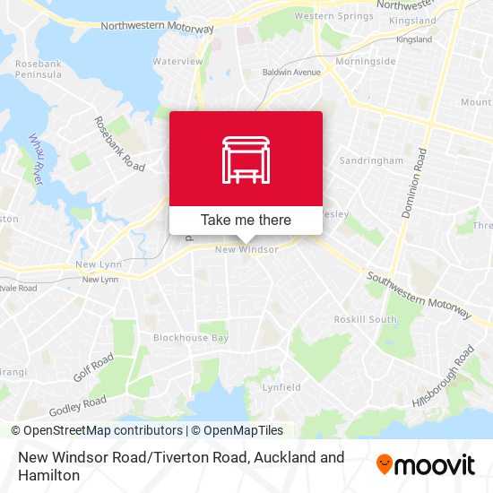 New Windsor Road/Tiverton Road map