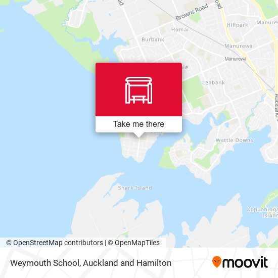 Weymouth School map