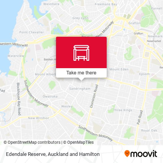 Edendale Reserve map