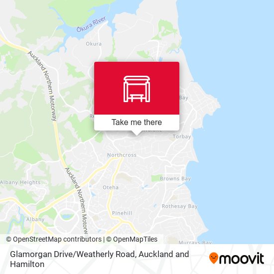 Glamorgan Drive/Weatherly Road map