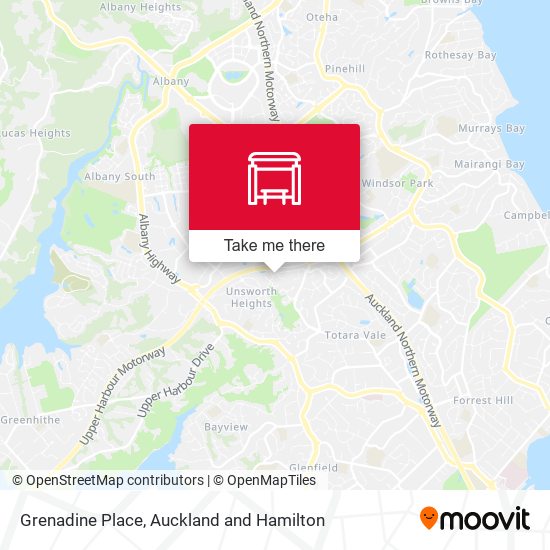 Grenadine Place map