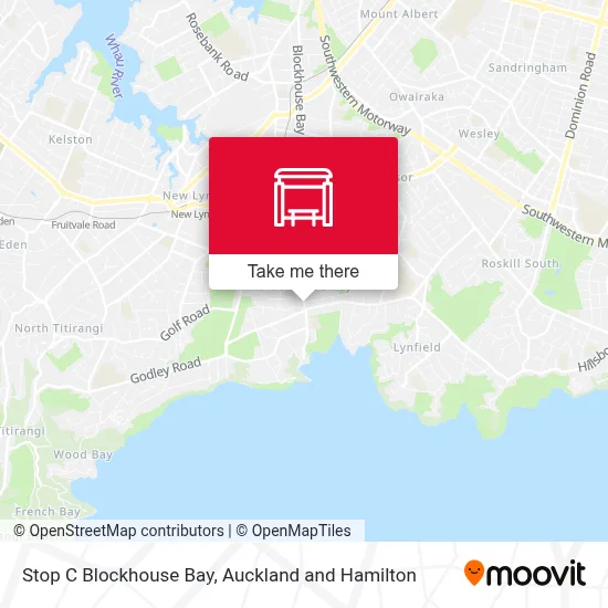 Stop C Blockhouse Bay map