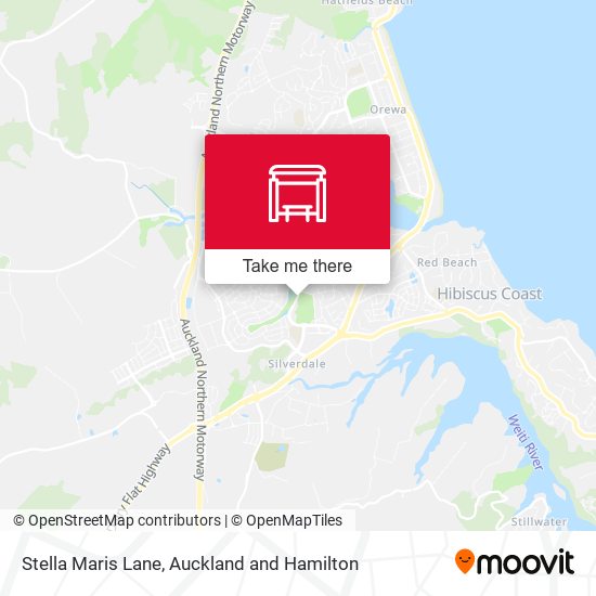 Stella Maris Lane map