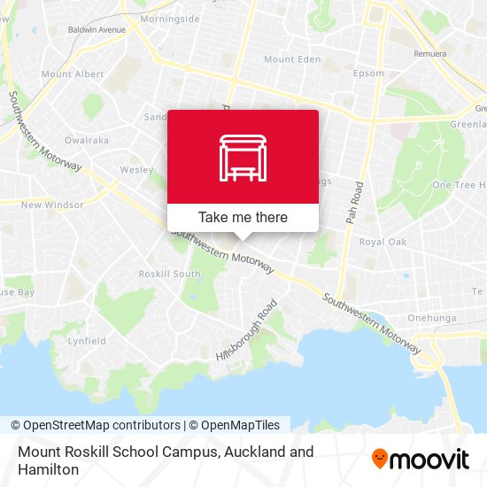 Mount Roskill School Campus地图