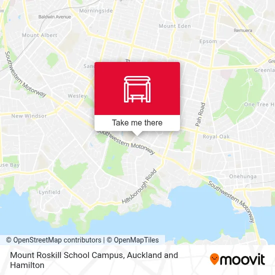 Mount Roskill School Campus stop - Routes, Schedules, and Fares