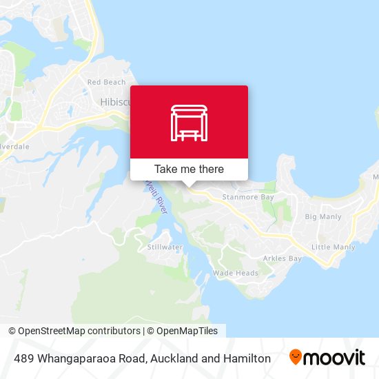 489 Whangaparaoa Road map