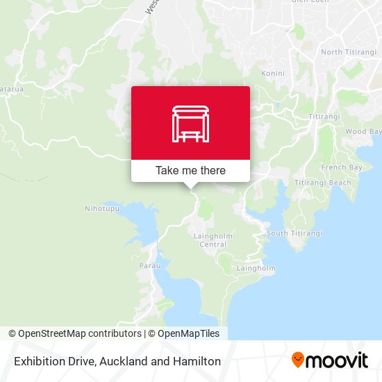 Exhibition Drive map