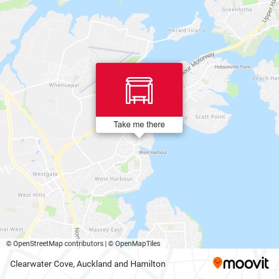 Clearwater Cove map