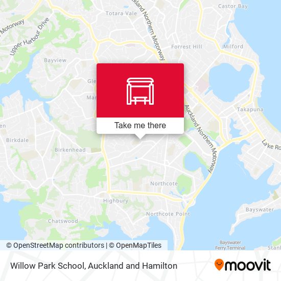 Willow Park School map
