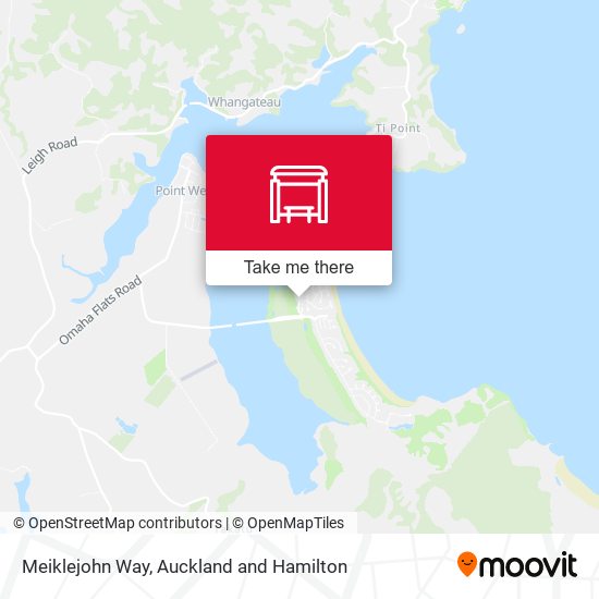 Meiklejohn Way map