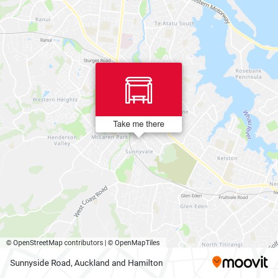 Sunnyside Road map