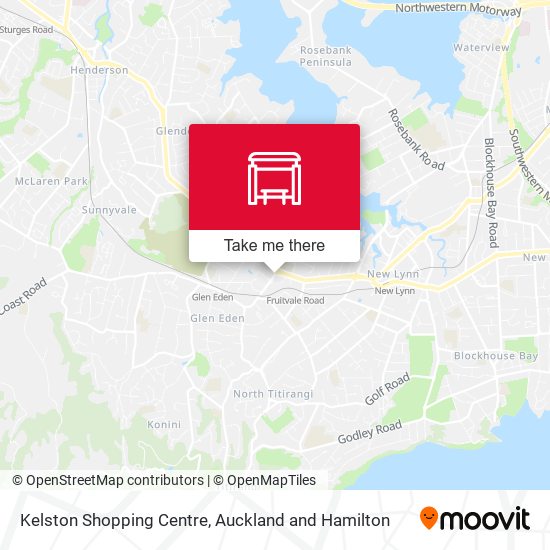Kelston Shopping Centre map