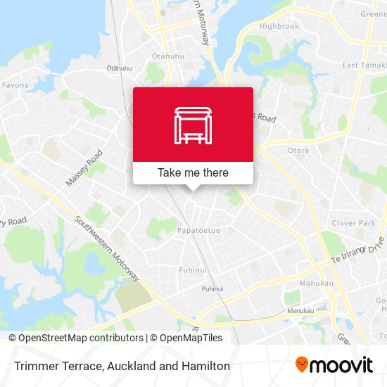 Trimmer Terrace map