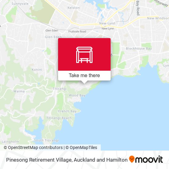Pinesong Retirement Village map