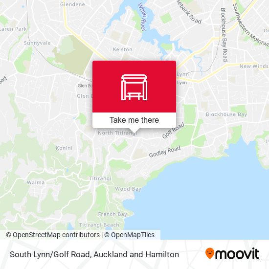South Lynn/Golf Road map