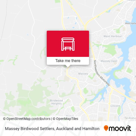 Massey Birdwood Settlers map