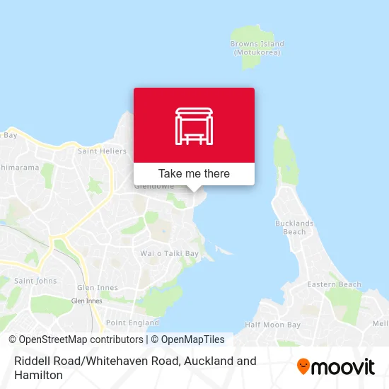 Riddell Road/Whitehaven Road map