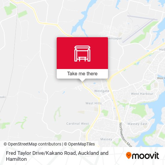Fred Taylor Drive/Kakano Road map