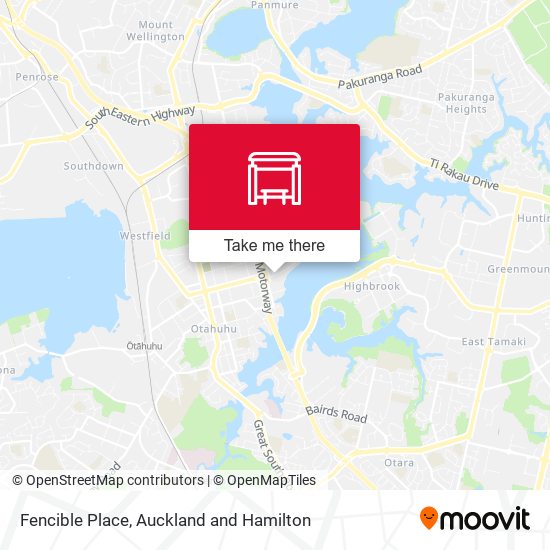 Fencible Place map