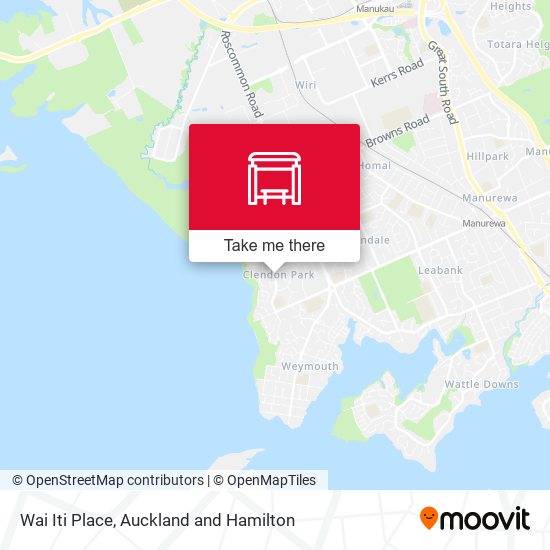 Wai Iti Place map