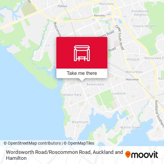 Wordsworth Road/Roscommon Road map
