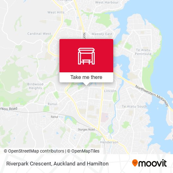 Riverpark Crescent map