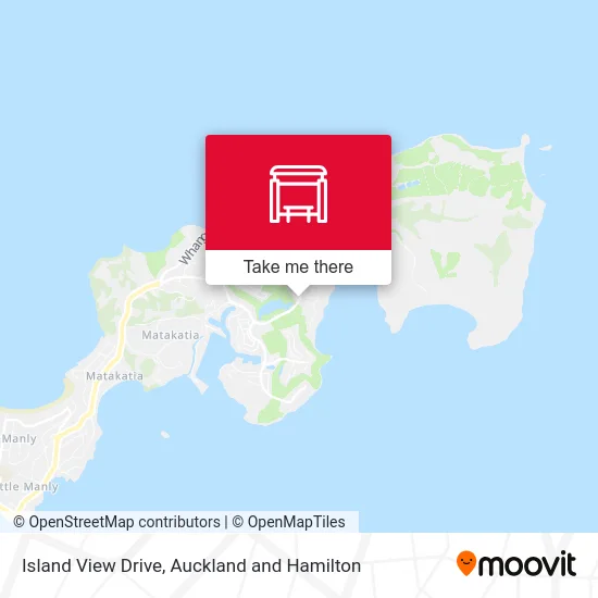 Island View Drive map