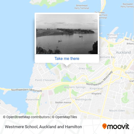 Westmere School map
