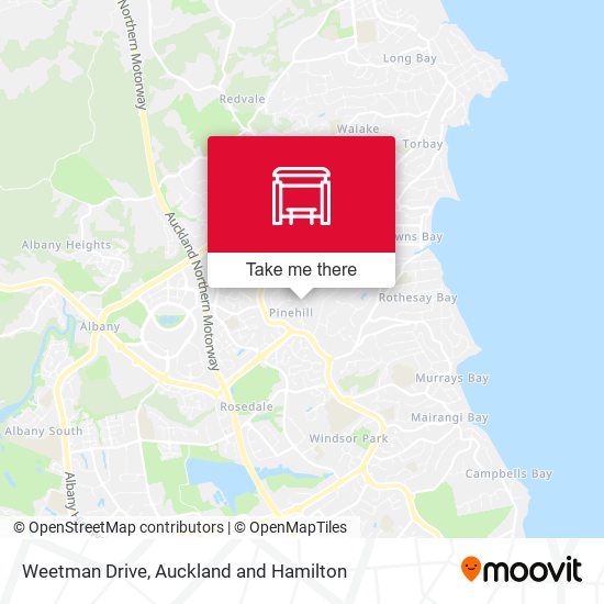 Weetman Drive map