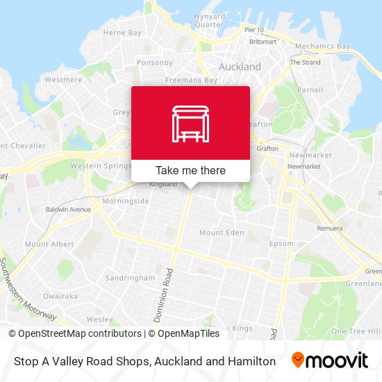 Stop A Valley Road Shops map