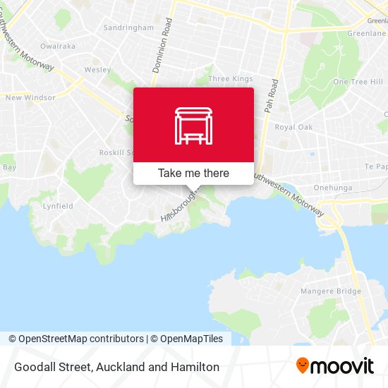 Goodall Street map