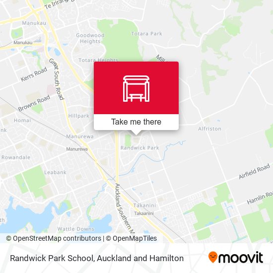 Randwick Park School map
