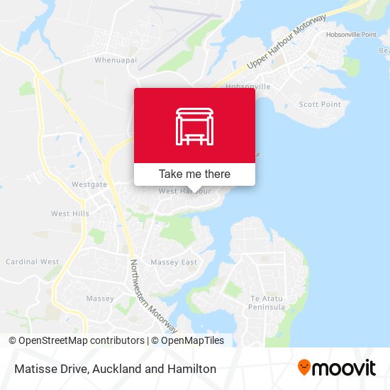 Matisse Drive map