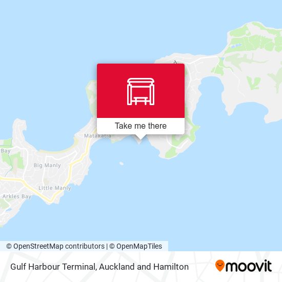 Gulf Harbour Terminal map