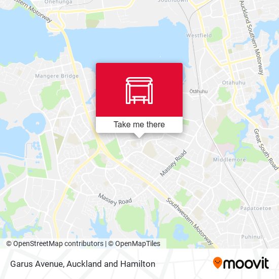 Garus Avenue map