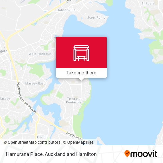 Hamurana Place map
