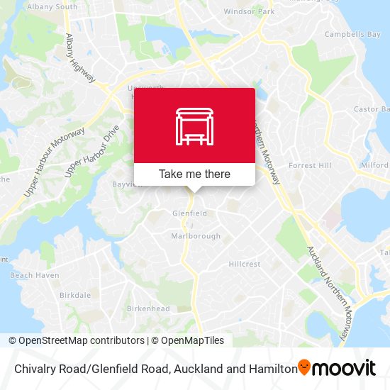 Chivalry Road/Glenfield Road map