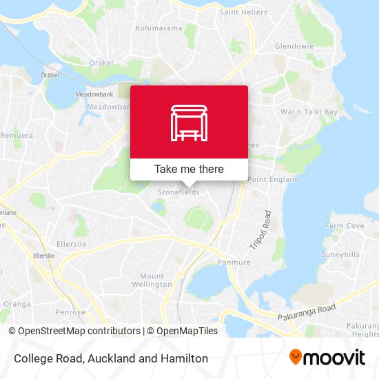 College Road map