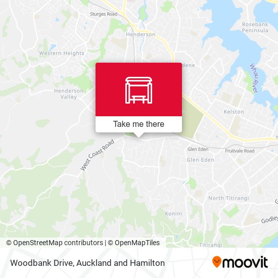 Woodbank Drive map