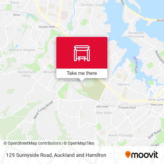 129 Sunnyside Road map
