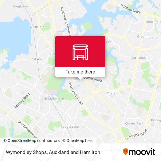 Wymondley Shops map