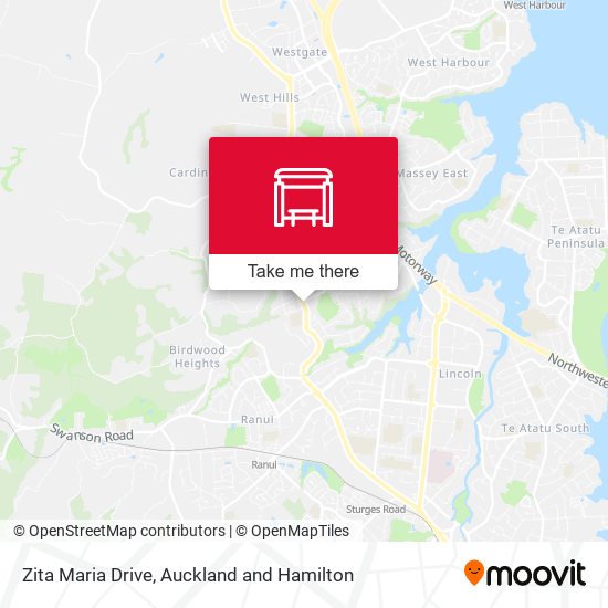 Zita Maria Drive map