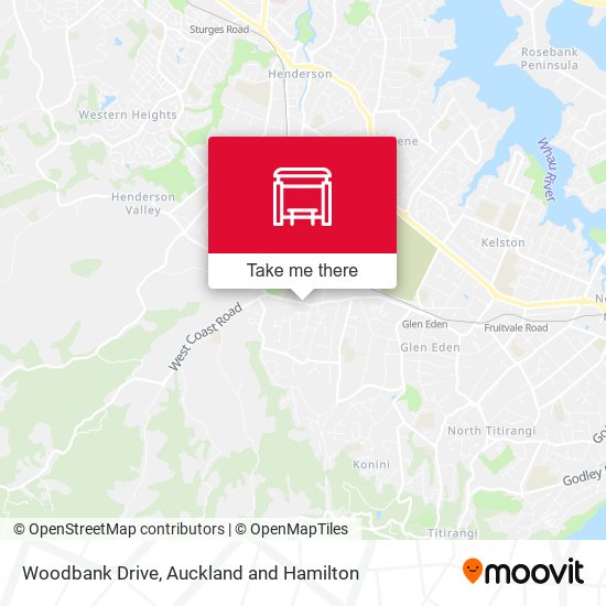 Woodbank Drive map