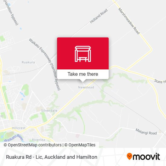 Ruakura Rd - Lic map