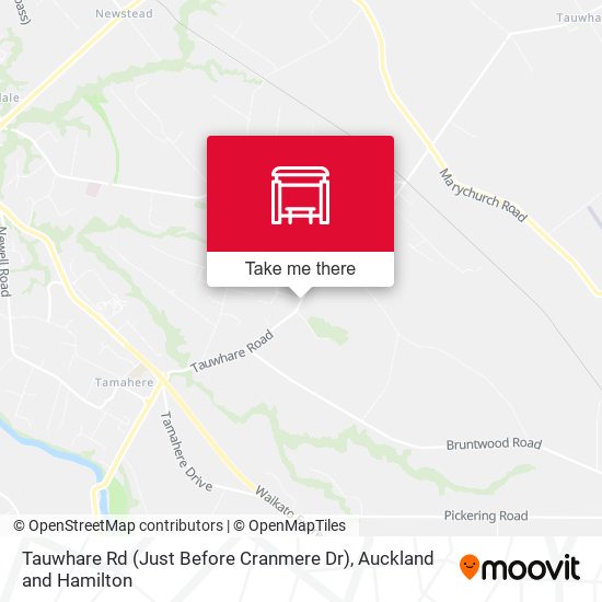 Tauwhare Rd (Just Before Cranmere Dr) map