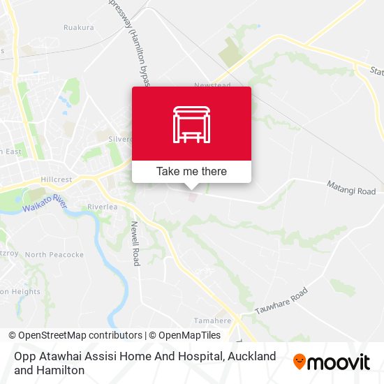 Opp Atawhai Assisi Home And Hospital map