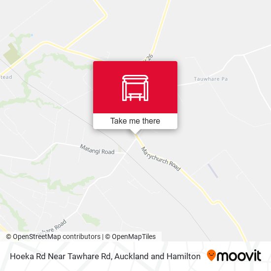 Hoeka Rd Near Tawhare Rd map