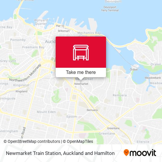 Newmarket Train Station地图