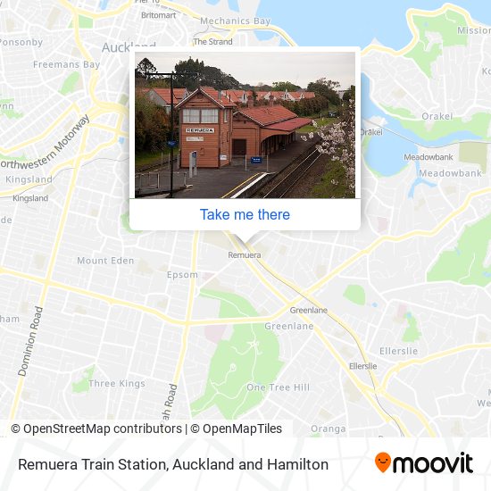 Remuera Train Station地图